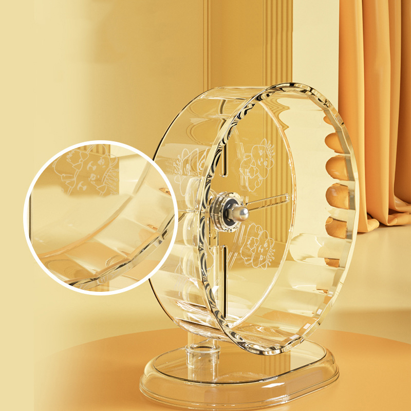 Hamster Cage Wheel - Hamster Cage Wheel Acrylic Transparent Anti-Slip