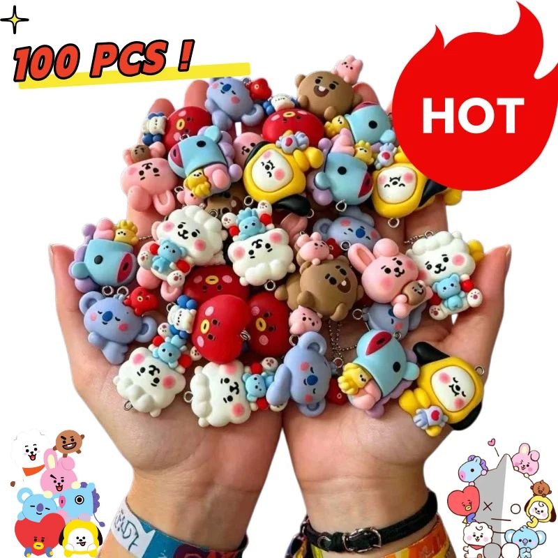 Pet Supplies Discount - 10pcs Kawaii Dog Bunny Cute Resin