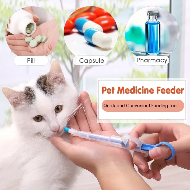 1 Set Pet Pills Applicator Cat - Pet Supplies Application 评论和价格