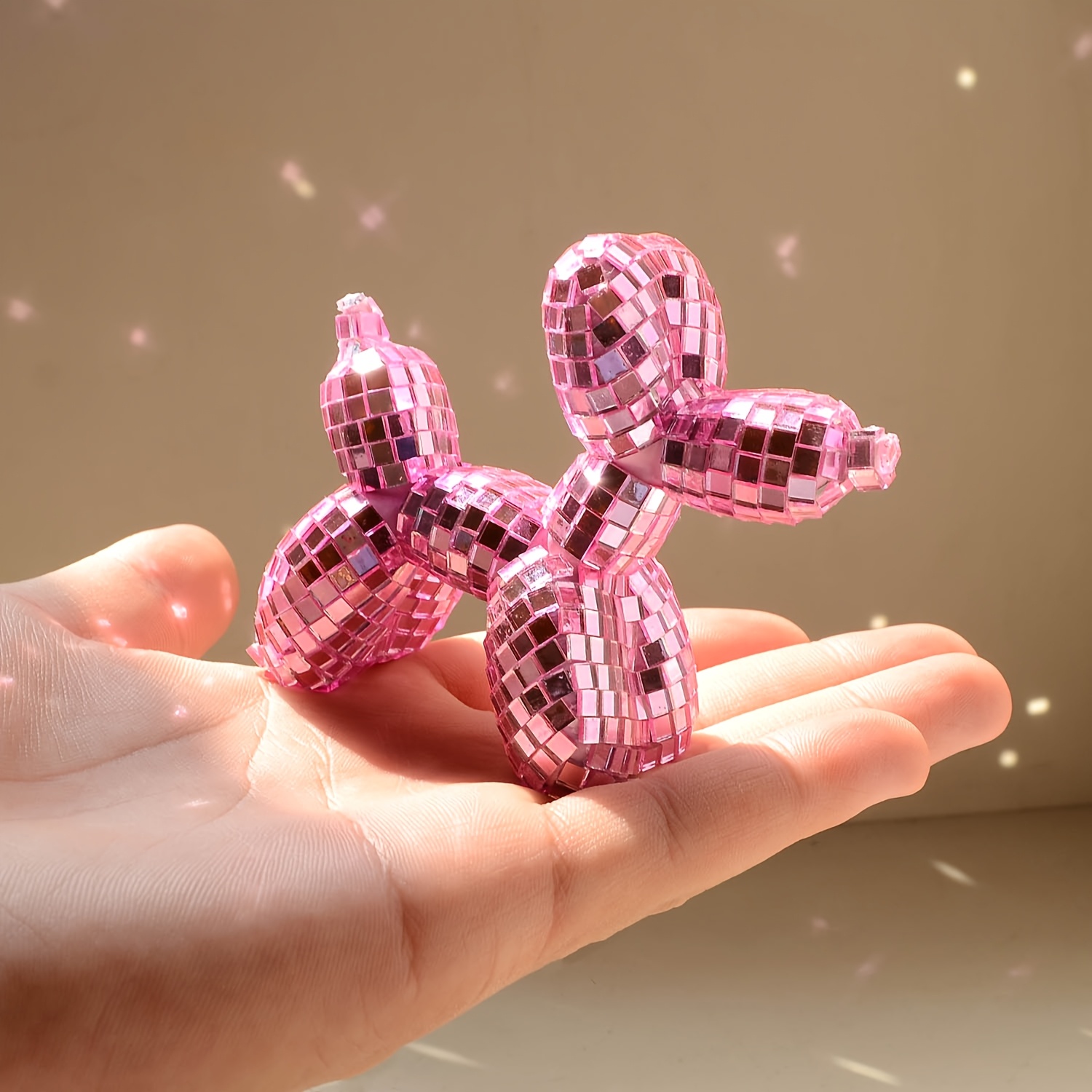 1pc Disco Mirror Balloon Puppy - Pet Supplies Discount 评论和价格