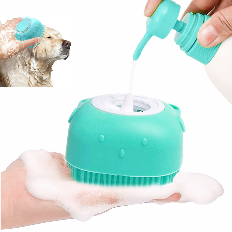 Soft Silicone Pet Bathing Brus - Pet Supplies Application 评论和价格