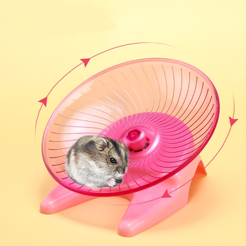 1PC Silent Flying Saucer Exerc - Hamster Cage Wheel 评论和价格
