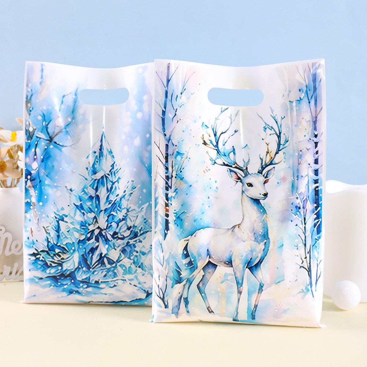 10/20/50pcs Merry Christmas Bl - Pet Supplies Discount 评论和价格