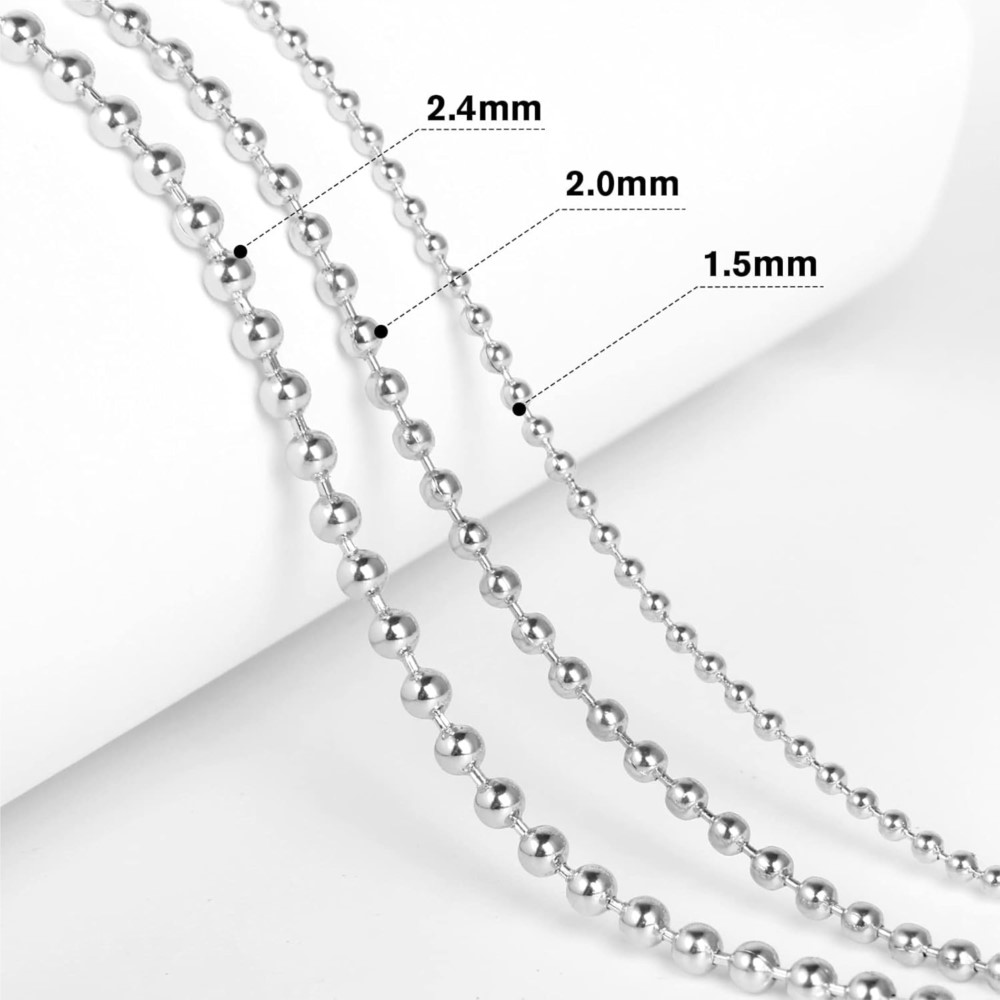 10m Stainless Steel Bead Ball  - Pet Supplies Discount 评论和价格