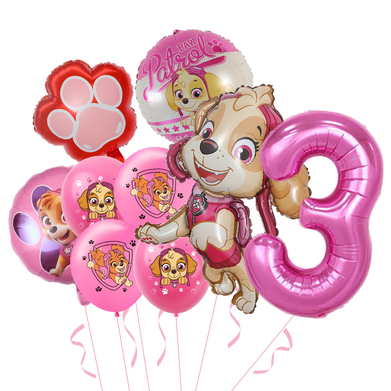 9pcs Cartoon Paw Patrol Themed - Pet Supplies Discount 评论和价格