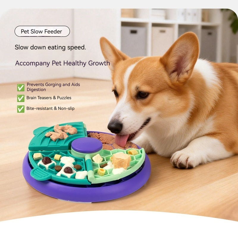 Dog Interactive Puzzle Toy Slo - Pet Zone Supplies 评论和价格