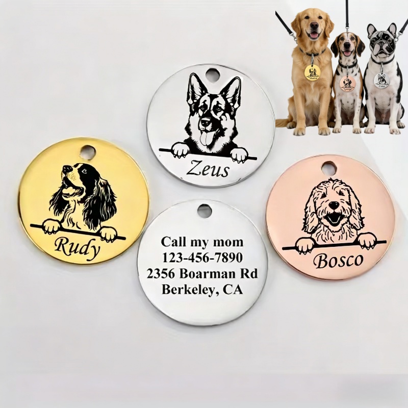 Custom Pet Name Puppy Anti-los - Pet Supplies Discount 评论和价格