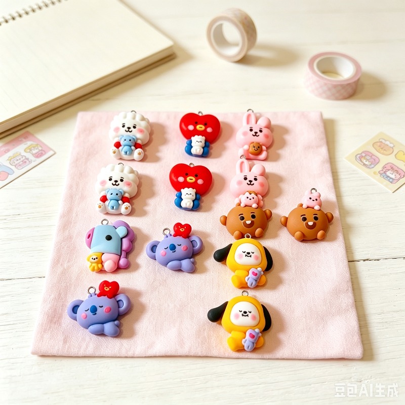 10pcs Kawaii Dog Bunny Cute Re - Pet Supplies Discount 评论和价格